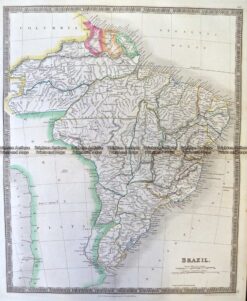 8-005  Brazil by Teesdale  c.1837