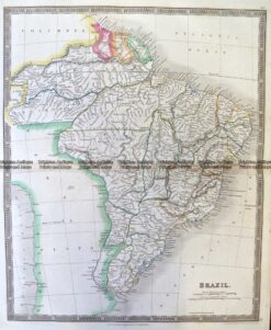 8-005  Brazil by Teesdale  c.1837