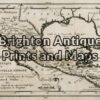 8-190 - North America - Texas & Mexico N de Fer - circa 1705 Copperplate engraving 26cm X 18cm Condition A+