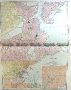 8-200  Boston Street Map c.1898