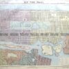 8-200  New York - Central Manhattan by Letts  c.1883