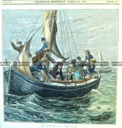 9-130  Fishing in Port Phillip c.1876