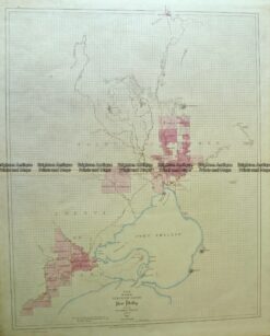 9-145  Port Phillip and Melbourne  by Arrowsmith c.1841