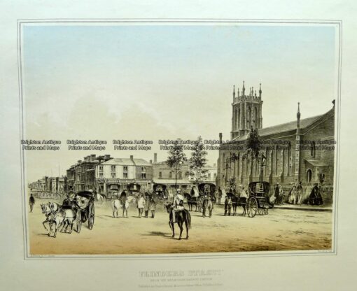 9-147  Flinders Street by Troedel c.1864