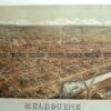 9-151  Melbourne Bird's Eye view by Cooke  c.1882
