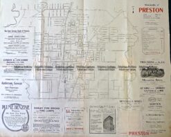 9-160  Melbourne Street Map  - Preston  c.1920