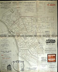 9-162  St Kilda street map c.1920