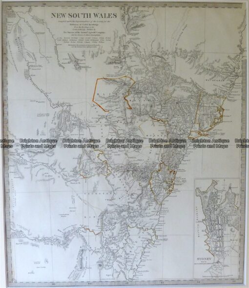 9-800  New South Wales by S.D.U.K.  c.1844
