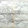 9-812  Victoria - Railway Map  c.1896