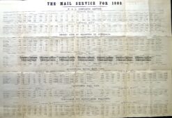 9-815  Shipping - Mail Service to Australia in 1883