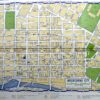 9-819  Street map of CBD Melbourne  c.1970's
