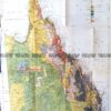 9-823  Queensland Mineral Map  c.1883