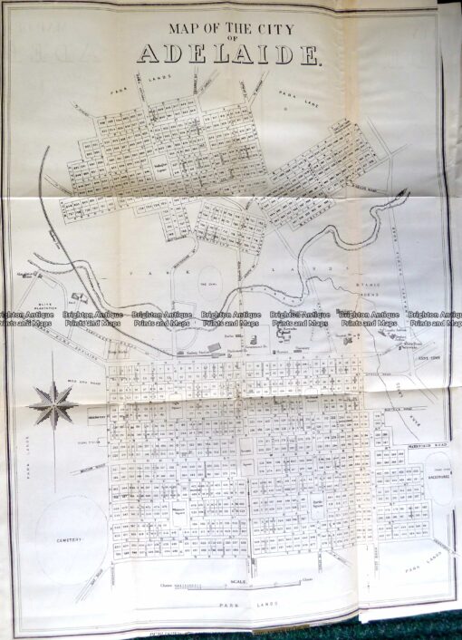 9-828  Adelaide Street Map  c.1883