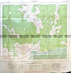 9-833  Bairnsdale -Military Map c.1942