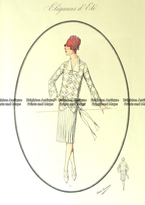 Clone of 23-810  Art Deco fashion  c.1923