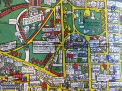 Antique map - Wonder map of Melbourne c.1934  Ref: 415-002 - Image 3