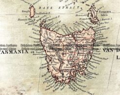 Antique map - Australia c.1857. Ref: 339-016 - Image 7