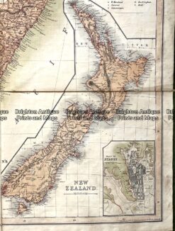 Antique map - Australia c.1857. Ref: 339-016 - Image 9