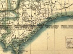 Antique map - Victoria by Proeschel c.1863.  Ref:  339-038 - Image 3
