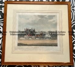 Antique print - Pair of coaching prints c.1850. Ref: 789-001 - Image 3