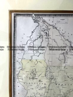 Antique map - Counties in Loddon District of Victoria by Hiscock c.1874. Ref:  789-017 - Image 3