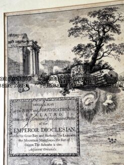 Antique print - Ancient Rome architecture by Piranesi c.1764. Ref: 789-026