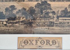 Antique print - Oxford England panorama c.1870  Ref: 888-188 - Image 3