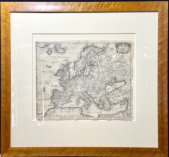 Antique map - Set of four Continents by Chetwyn c.1666  Ref: 888-178 - Image 5