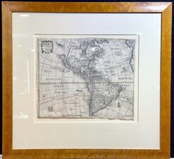 Antique map - Set of four Continents by Chetwyn c.1666  Ref: 888-178