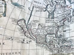 Alternative view of Antique map - Set of four Continents by Chetwyn c.1666  Ref: 888-178