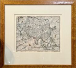 Antique map - Set of four Continents by Chetwyn c.1666  Ref: 888-178 - Image 3