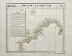 Antique map of Western Australia by Vandermaelen c.1827.  Ref:  888-029