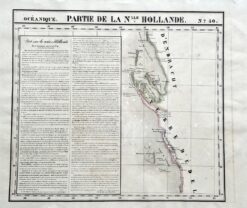 Antique map - Western Australia by Vandermaelen c.1827  Ref:  88-028