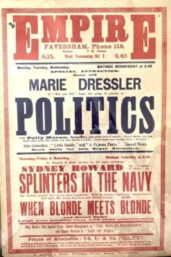 Vintage Movie Poster - Movie poster 1930-32  Ref: 888-101