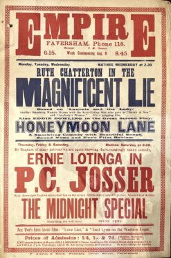 Poster - Movie poster c.1930-32  Ref: 888-097