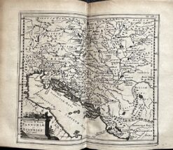 Antique map - Croatia by Cluver c.1711  Ref:  888-062