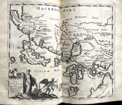 Antique map - Greece by Cluver c.1711