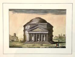 Antique print - Roman architecture c.1771  Ref: 888-151