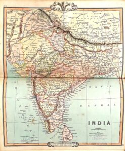 Antique map - India by Cruchley c.1854  Ref: 888-080