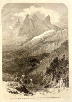 Antique print - Brazil Rio de Janeiro c.1869  Ref: 888-118