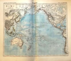 Antique map - Oceania c.1877  Ref: 888-107